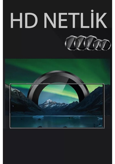 Newface Samsung Uyumlu Galaxy Z Fold 5 Valdez Metal Kamera Lens - Siyah - Özel Seri 8683140676711