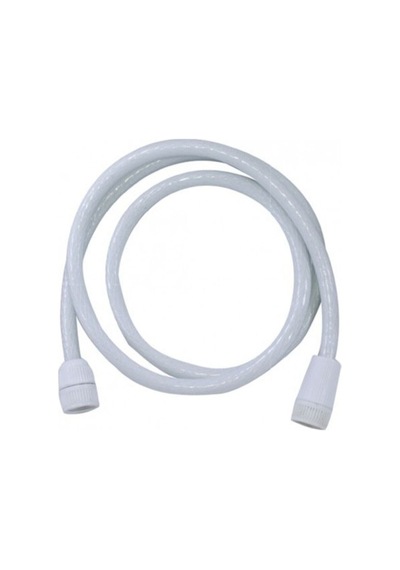 Banyo Plastik Ihlas Duş Hortumu Beyaz 1/2-1,42 Cm Uzunluk Beyaz Plastik Diğer