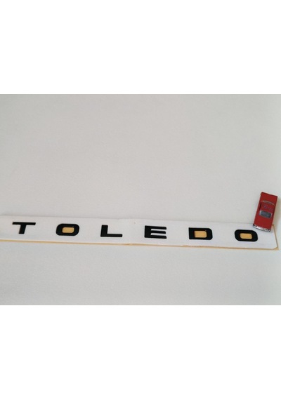 Toledo Piano Black Boşluklu Bagaj Yazısı 3m 3d Abs