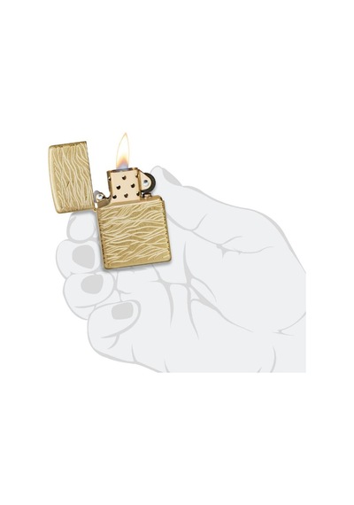 Zippo 46273-120969 Wavy Pattern Design