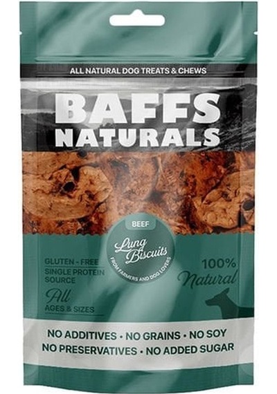 Baffs Naturals Dana Ciğer Bisküvi Köpek Ödül Maması 100 G