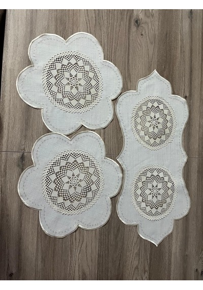 Yatak Odası Örtüsü Takımı Cappuccino