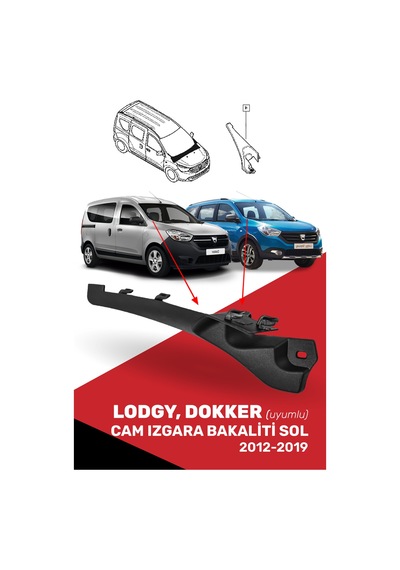 Cnd Lodgy Dokker Cam Izgara Bakaliti Sol - 668224513r