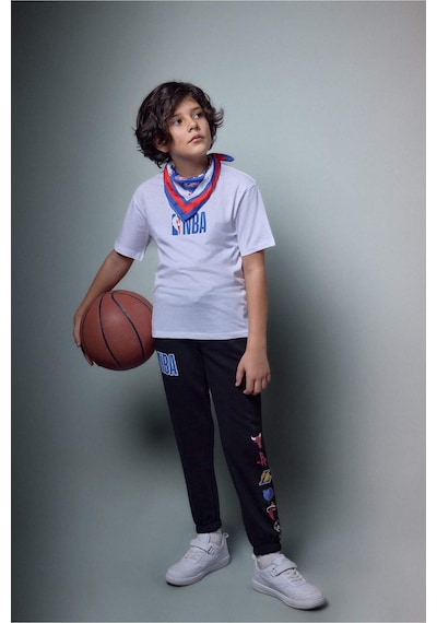 Defacto Nba Eşofman Altı Erkek Çocuk G7625a826spbk81 Siyah-bk81