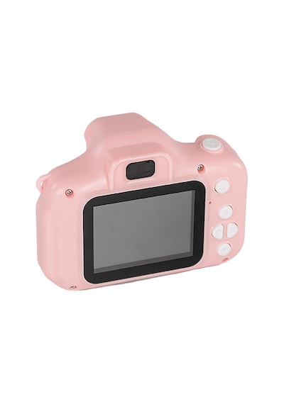 Acton Full HD Dijital Çocuk Fotoğraf Makinesi Pembe Silikon Kılıflı Köpek
