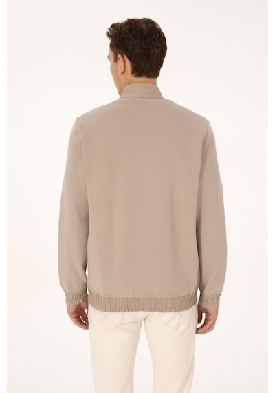 U.s. Polo Assn. Erkek Koyu Bej Hırka Örme 50309988-vr088 Koyu Bej