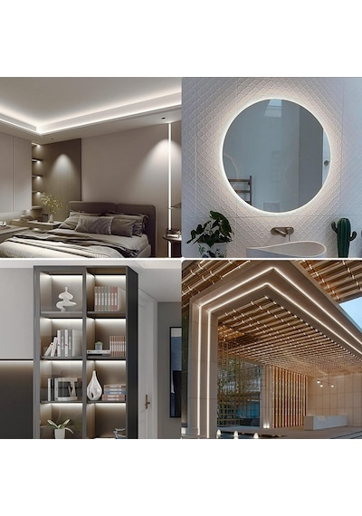 Neon Esnek Şerit Led Tak Çalıştır Kumandalı - Beyaz 2 Metre Neon Esnek Şerit Led Tak Çalıştır Kumandalı - Beyaz 2 Metre