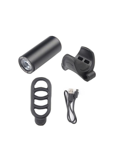 Forte Gt 350 Lümen Raypal Mini Bisiklet Ön Farı Xbyc 6114 Usb Şa Siyah
