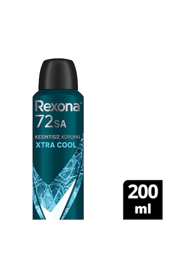 Rexona Men Erkek Sprey Deodorant Xtra Cool 72 Saat Kesintisiz Üstün Koruma 200 Ml