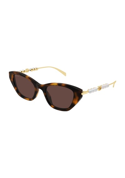 Guccı 1968s 003 50-19 Güneş Gözlüğü Kahverengi