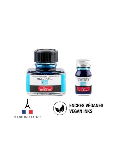 J. Herbin Dolma Kalem Şise Mürekkep 30ml - Bleu Az Diğer