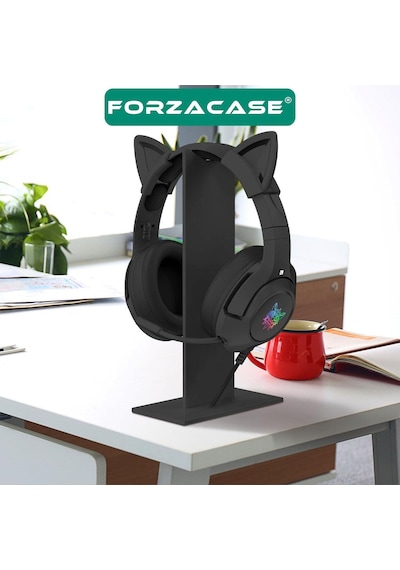 Abs Plastik Masaüstü Oyuncu Kulaklık Standı Headphone Stand - Fc1000