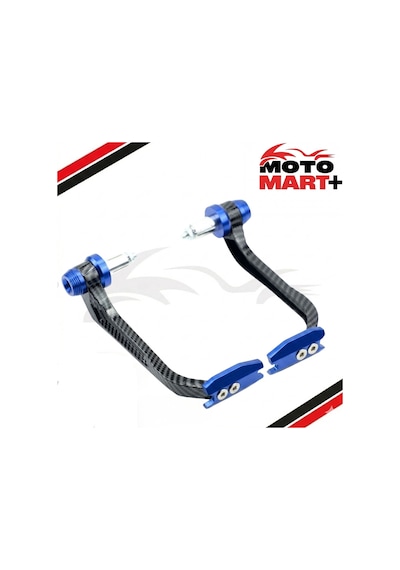 Yamaha R25 Karbon Desenli Kalın Manet Koruma Mavi Mktr1702