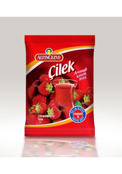 Altıncezve Çilek Aromalı İçecek Tozu 10 x 250 G