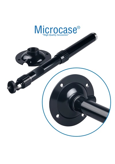 Microcase Metal Uzayabilen Döner Başlıklı Cctv Kamera Projeksiyon Duvara Monte Askı Aparatı-al5282