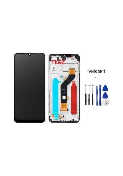 İnfinix Hot 20i Lcd Ekran Dokunmatik Kalite Çıtalı Full + Tamir Seti