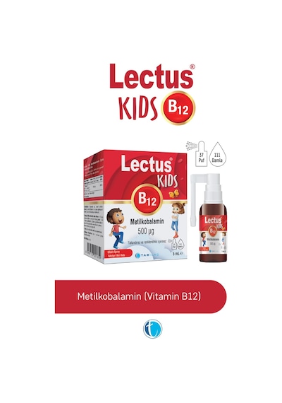 Lectus Kids B12 Dilaltı Sprey 5 ml