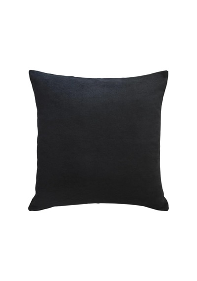 Fabric Design Kadife Serisi Kırlent, Yastık Kılıfı Siyah, 45 X 45 Diğer