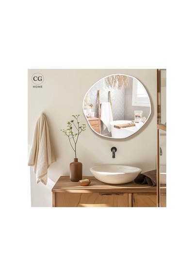 Ant Home Asimetrik Ayna, Duvar Aynası, Konsol Aynası, Pinterest Ayna, Holl Aynası, Beyaz Çerçeveli Ayna