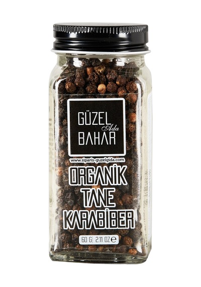3 Adet Güzel Ada Organik Tane Karabiber 60 G