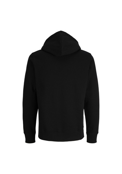 Jack & Jones Erkek Regular Fit Gögüs Baskili Sweatshirt - Avery - 12298451 Siyah