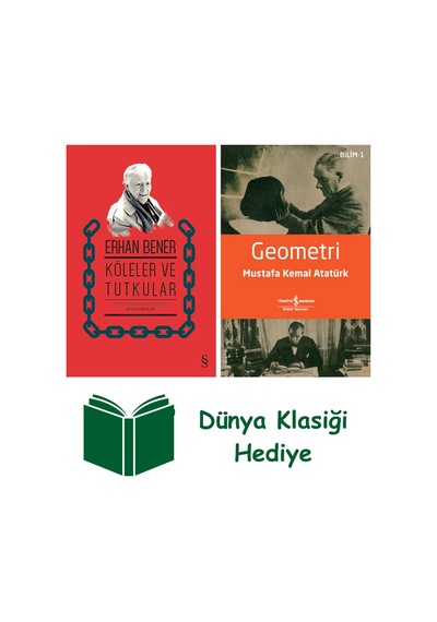 Köleler Ve Tutkular + Geometri + Dünya Klasiği Hediye