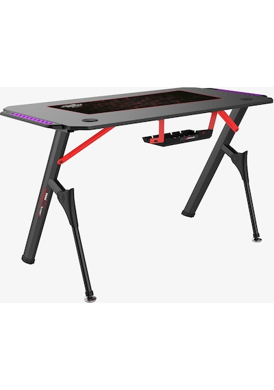 Xdrive Toprak Serisi Profesyonel Rgb Oyuncu Masası 75 x 130 x 60 CM Siyah