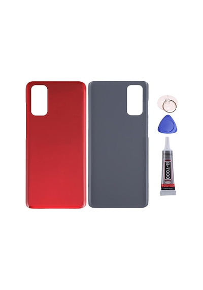 Samsung S20 Pembe Uyumlu Arka Kapak Batarya Kapağı Pil Kapağı Yapışkan Ve Sökme Aparatıyla Beraber Full Set Pembe