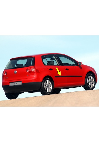 VW Golf 5 MK5 2004-08 Sağ Arka Kapı Bandı Çıtası Kuşağı 1K4853754