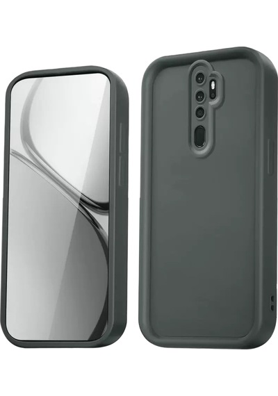 Mey İthalat Redmi Note 8 Pro Kılıf Viera Silikon - Gri