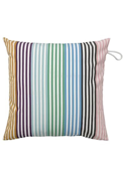 Ikea Gullbergsö Çok Renkli-çizgili 50x50 Cm Kırlent Kılıfı Çok Renkli-çizgili