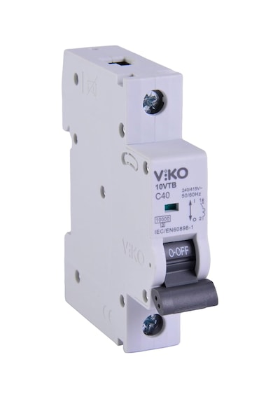 10vtb-1c40 Otomatik Sigorta 10ka C Tipi 1 Kutup 40a