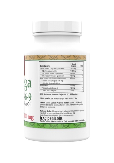 Collagen Hyaluronic Acid 300 Tablet Omega 3-6-9-200 Kapsül