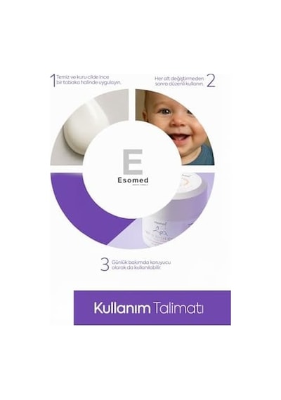 Bebek Pişik Önleyici Krem 50 Ml %15 Çinko Oksitli, Bitkisel Nemlendirici Ve Koruyucu 2 Paketi