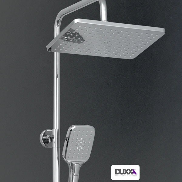 Duxxa Piano Bataryalı Duş Seti Krom Dp.100 Krom
