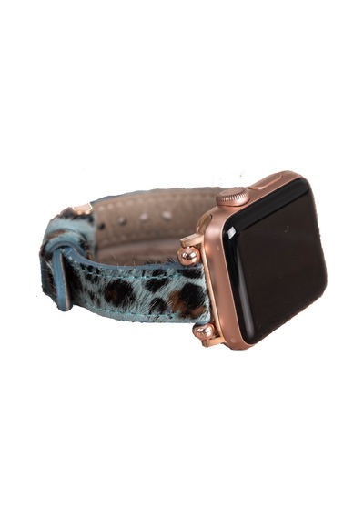 Apple Watch Uyumlu Deri Kordon 38-40-41mm Ferro Leo56n