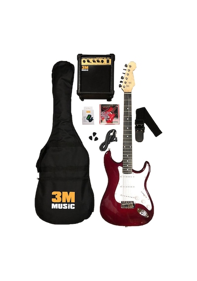 Elektro Gitar Set Sunburst