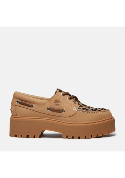 Timberland Stone Street Boat Shoe Kadın Günlük Ayakkabı-33861 Kahverengi