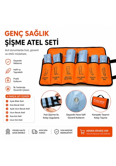 Şişme Atel Seti 6'lı