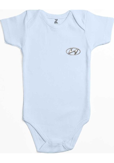 Zepplin Giyim Hyundai Logo Sarı Bebek Body Zıbın