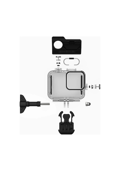 Gopro Hero 8 Black Uyumlu Housing Su Geçirmez Kılıf
