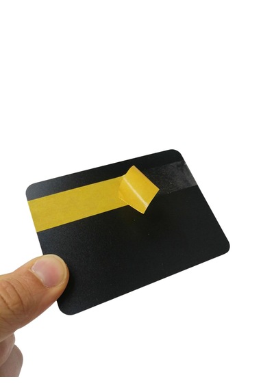 10 Adet Silinebilir A7 Karatahta Siyah Etiket 10 x 7,5 CM Yapışkanlı