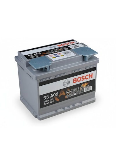 Bosch S5 A05 Agm 12 V 60 Ah 680 Cca Akü