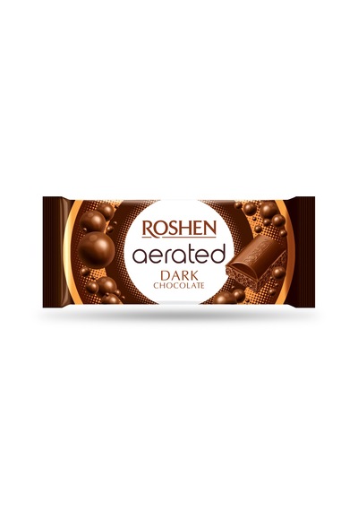 Roshen Aerated Bubble Dark Chocolate 80 Gr 6'lı