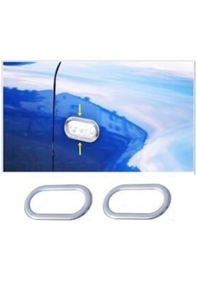 Ebal Otomotiv VW PASSAT KROM SİNYAL ÇERÇEVESİ 2 PRÇ P.ÇELİK 1996-2005