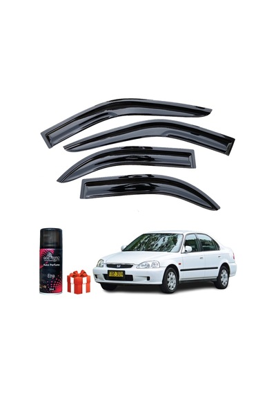 Civic Mügen Cam Rüzgarlığı Sedan 1996-2001 Arası 4 Lü Takım+koku