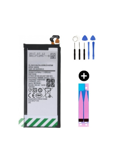 Samsung Galaxy J7 Pro 2017 J730f Uyumlu A Kalite Batarya Pil + Montaj Seti