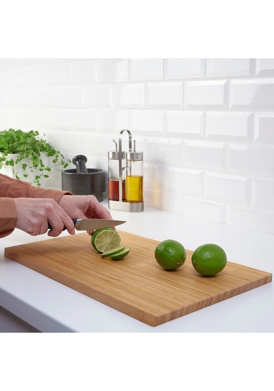 Ikea Vörda Doğrama Bıçağı 9 Cm Krom - Siyah Çok Renkli