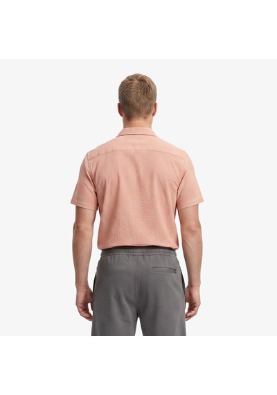 Nautica Regular Fit Erkek Pembe Gömlekdüzw65416t