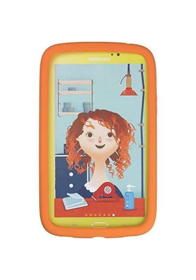 Ef-pt210ıoegww Kids Grip Kılıf Kit Galaxy Uyumlu Tab 3 Kids 7.0 Turuncu